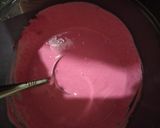A picture of step 2 of Beetroot Dosa.