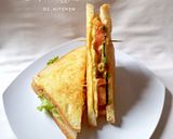 Foto langkah ke 3 dari resep Simple Egg Sandwich.