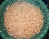 Foto langkah ke 3 dari resep Spaghetti Dg Bumbu Baceman Bawang Putih.