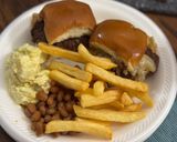 A picture of step 2 of Pepper jack smashers 🍔 (sliders).