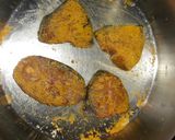 A picture of step 1 of দই রুই মাছ.