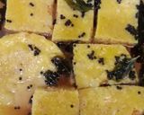 A picture of step 5 of Gujrati Dhokla.
