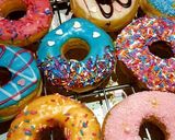 A picture of step 1 of Donuts.