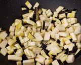 A picture of step 3 of Linguine with Porcini Mushrooms and Vegetables.