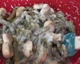 A picture of step 2 of Crockpot Green Bean casserole.