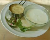 A picture of step 3 of Beet root raita Kerala style.