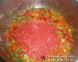 A picture of step 6 of Multicolored giouvetsi.