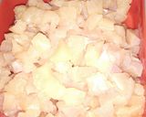 A picture of step 1 of Spicy Chicken Achari Spaghetti.