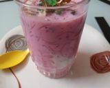A picture of step 2 of Strawberry faluda.