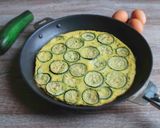 Une image de l'étape 8 de Tortilla à la courgette.