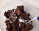 Foto del paso 1 de la receta: Budín de pan con sobras de brownie o bizcochuelo