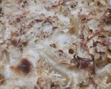 صورة لخطوة 7 من وصفة مكرونة بالدجاج والبيشاميل 🍜🍜😋😋