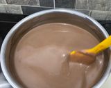 Foto langkah ke 1 dari resep Puding Lapis Cokelat.