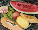 चटपटी फ्रूट चाट(chatpati fruit chaat recipe in Hindi) रेसिपी चरण 1 फोटो
