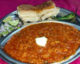 A picture of step 11 of Bombay Pav bhaji.