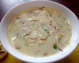 A picture of step 4 of Banana Peanuts Rabdi.