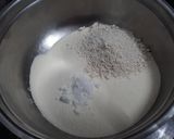 A picture of step 1 of Oats & Carrot Instant Idli | Coriander Mint Chutney.