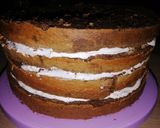 Foto del paso 11 de la receta: Pastel mármol con temática de cerditos 🐷🍰🎂