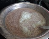 A picture of step 2 of Ragi idly.