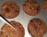 A picture of step 6 of Banana chocolate Muffins.