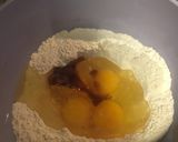 A picture of step 2 of Puff doughnuts.