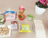 Foto del paso 1 de la receta: Rollitos de hojaldre al estilo pizza con huevo de codorniz