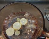 A picture of step 1 of Honey Green Tea.
