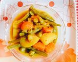 শীতের সব্জী কারি (shiter sabji curry recipe in Bengali) রেসিপি ধাপ - 2 ছবি