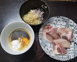 A picture of step 1 of Porkchop with Lemongrass 香茅豬扒飯.