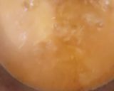 A picture of step 6 of Aloo gosht with roti.