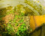 A picture of step 13 of Palak Paneer.