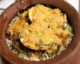 A picture of step 8 of Matka Murgh Dum Biryani.