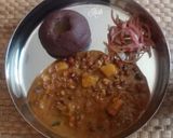A picture of step 6 of Black Chanaand Potato Saaru / Curry.