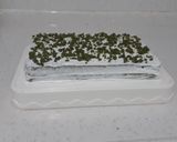A picture of step 7 of Spinach Cake.