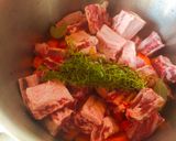 百里香燉牛肉粉絲煲的食譜步驟3照片