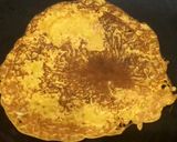 A picture of step 5 of Besan ki roti.