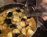 A picture of step 6 of Aloo began.