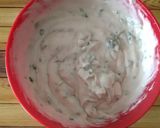 A picture of step 3 of Walnut paneer stuffed Dahi Vada.