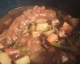 A picture of step 8 of Rib, Chicken, and Vegetable Soup.