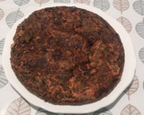 Foto del paso 5 de la receta: Tortilla de Hojas y Pencas de Remolacha, y Tallarines sobrantes