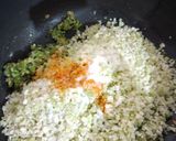 A picture of step 3 of Cauliflower and pigeon peas sabji.