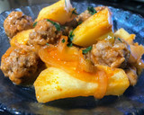 Foto del paso 5 de la receta: Estofado de albóndigas.👩🏼‍🍳☺️