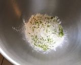 Une image de l'étape 4 de Pâte sablée citron vert / coco.