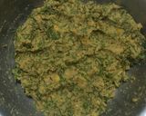 A picture of step 5 of Dill leaves Chana dal Vada.