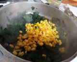 Foto del paso 5 de la receta: Pollo en crema con espinacas y elote