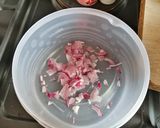 A picture of step 2 of Falafel #zoomfalafel.