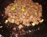 A picture of step 5 of Tawa fry kalaji.