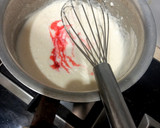 A picture of step 2 of Diet kheer with cocoa cake.