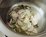 A picture of step 2 of Masoor bhat (rice) for short break recipe.