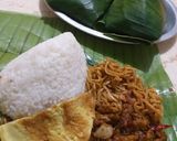 Foto langkah ke 9 dari resep Nasi kucing a la angkringan+tutorial bungkus daun pisang.